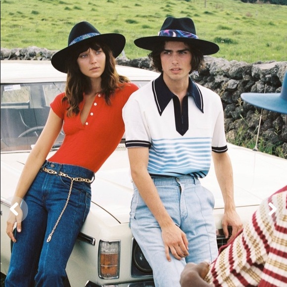 Lack Of Color Accessories - Lack of Color Melodic Fedora Black Wide Brimmed